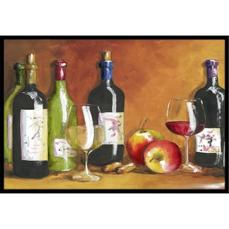 Carolines Treasures Wine by Malenda Trick Indoor or Outdoor Mat- 24 x 36 TMTR300AJMAT